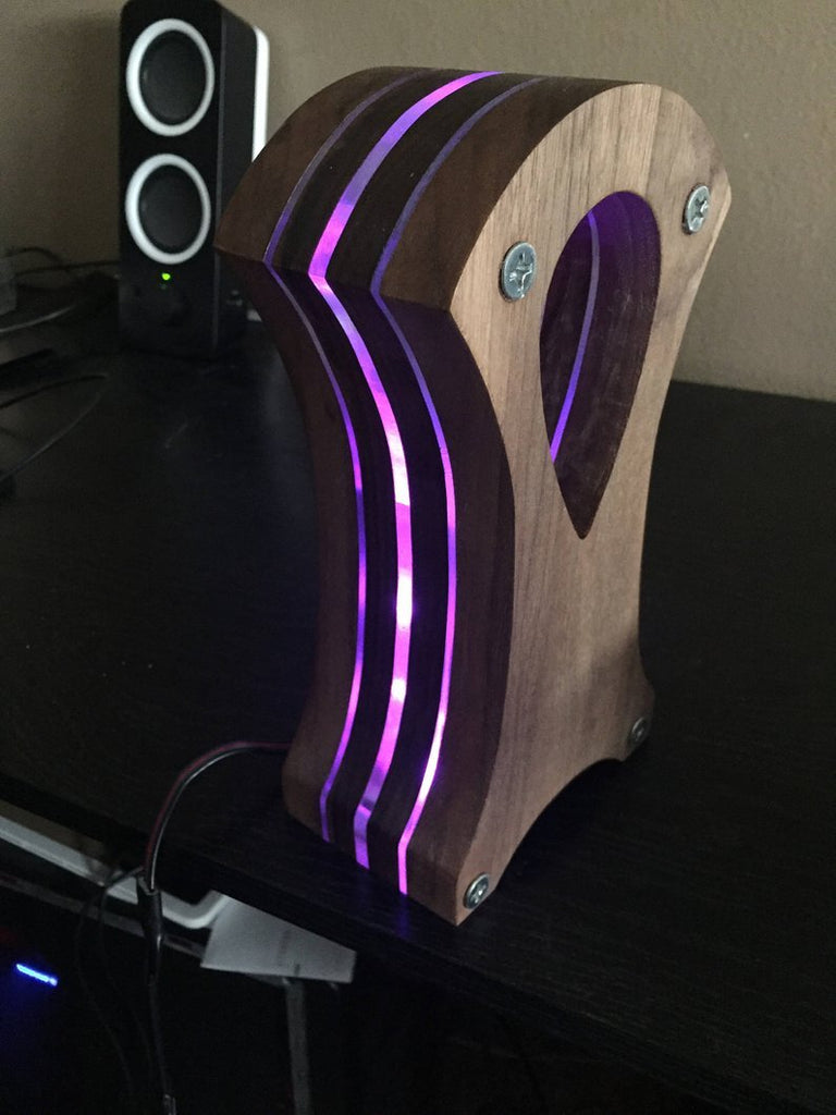 LED Headphone Stand - RGB lights